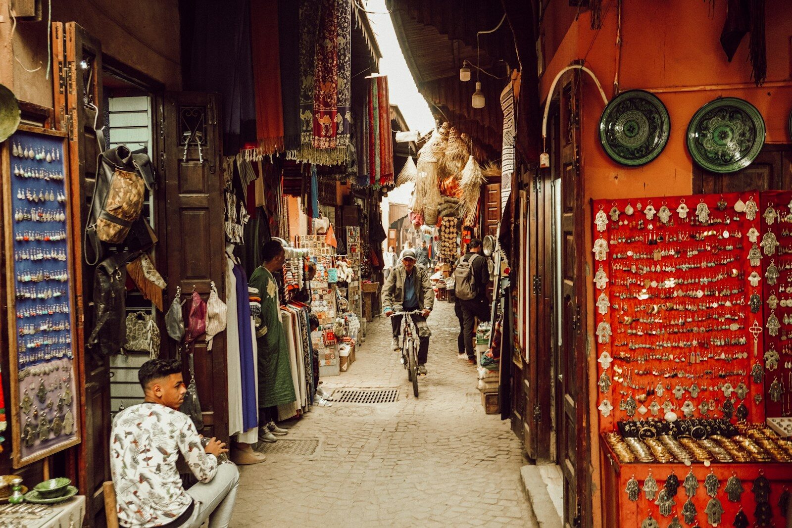 Marrakech Medina streets without the hassle